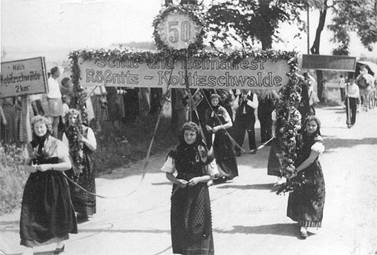 50-Jahr-Feier der Schule 1957