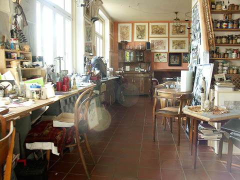 Blick ins Atelier
