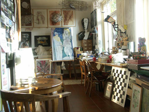 Ein weiterer Blick ins Atelier
