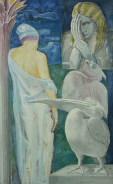 Die olischen Inseln, 2005, Acryl, 180 x 160 cm
