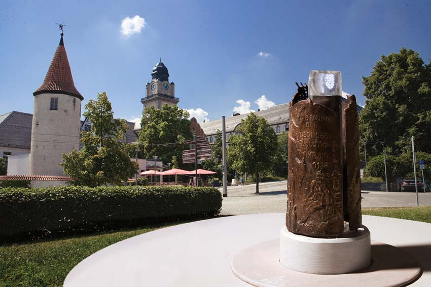 Fotomontage zum Standort in Plauen (Foto: Katrin Lenk)
